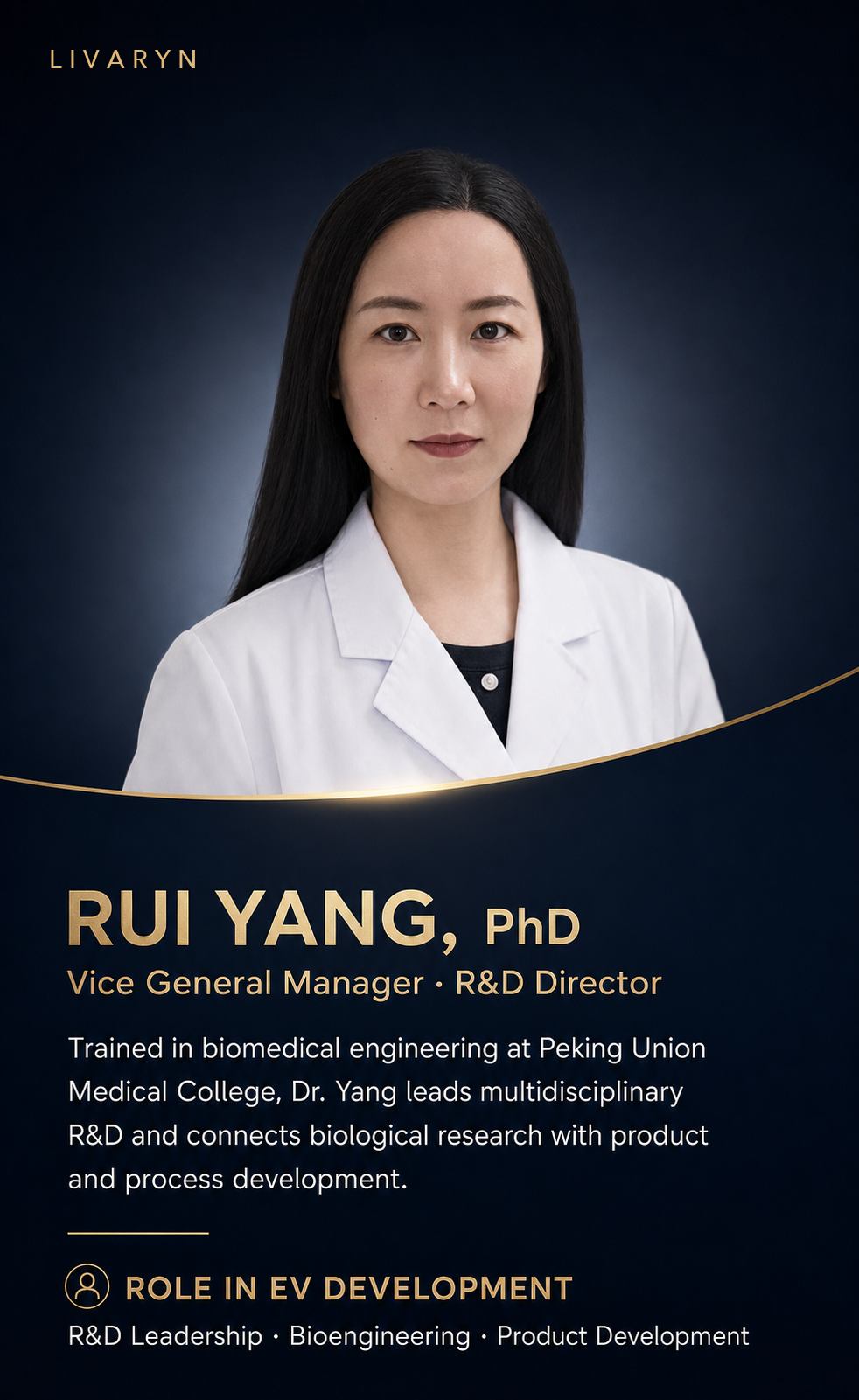 Rui Yang, PhD profile card
